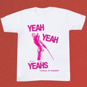 Yeah Yeah Yeahs Pink Glove T-Shirt